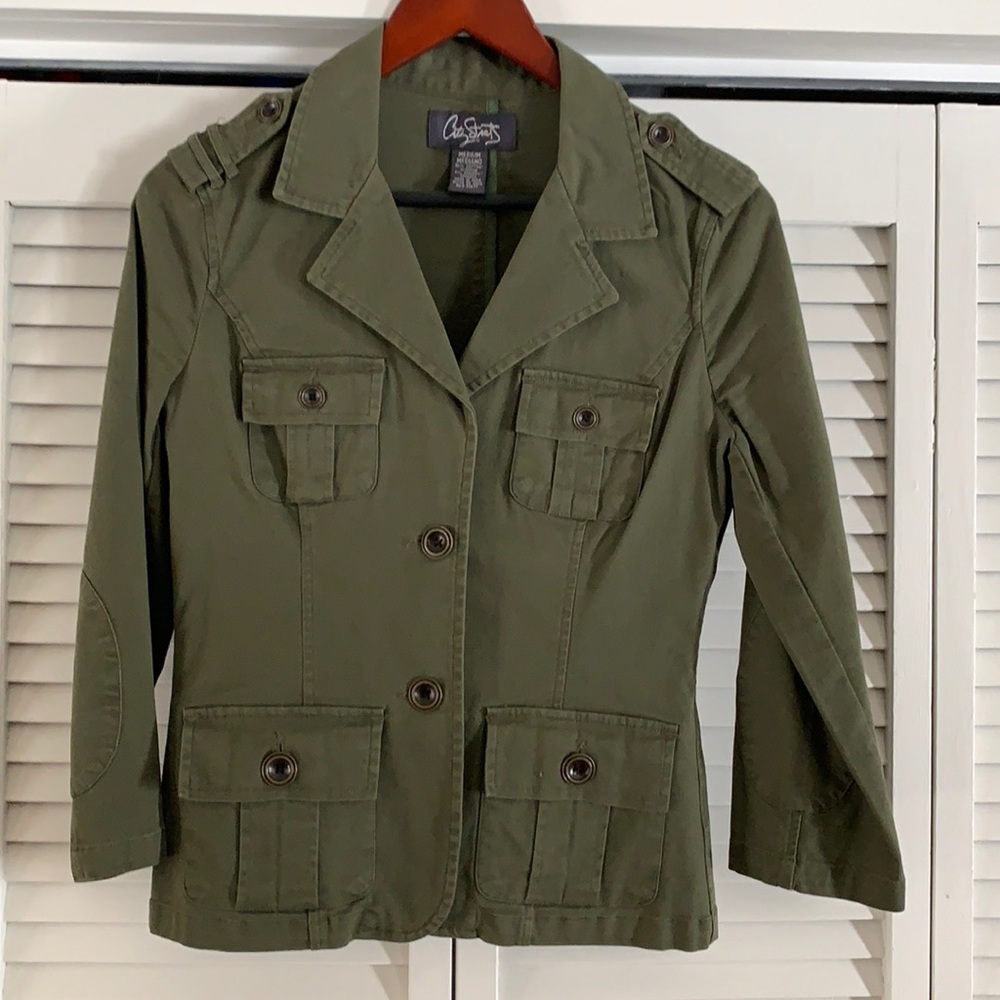 Army Green Military Jacket